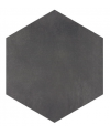 Carrelage rectangulaire gris foncé satiné rectangulaire 9x36cm, hexagonal ou chevron sol et mur natconcret oslo
