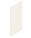 Carrelage rectangulaire blanc satiné rectangulaire 9x36cm, hexagonal ou chevron sol et mur natconcret londres