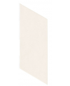 Carrelage rectangulaire blanc satiné rectangulaire 9x36cm, hexagonal ou chevron sol et mur natconcret londres