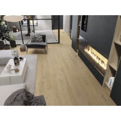 Carrelage imitation parquet clair cérusé avec noeud 20x120cm rectifié, apetriana desierto