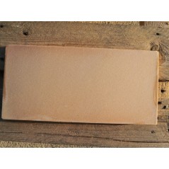 Carrelage en terre cuite blanc mécanique E rectangulaire 20x40x1.4cm ou 20x20x1.4cm