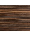 Etagère suspendue avec porte serviette 35x24cm profondeur 20cm parement bois cadre métal noir scarframe