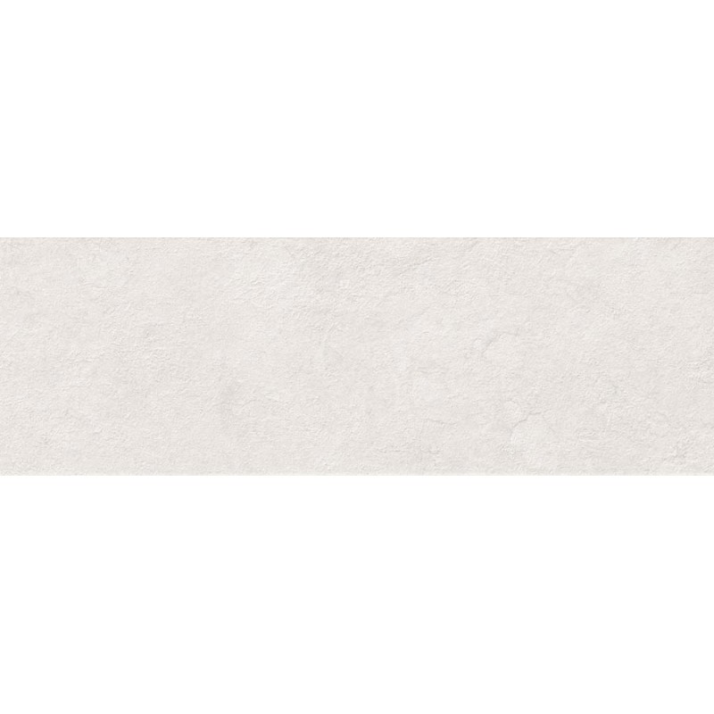 Carrelage decor lisse blanc cassé 25x75cm VI-omicron blanc pour le mur