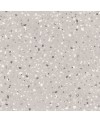Carrelage effet terrazzo mat 60x60cm, 90x90cm et 120x120cm rectifié sur fond gris clair, santadeconcrete medium perle