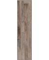Carrelage fusion de bois marron et béton mélangé mat 30x120cm et 30x180cm rectifié, sol et mur santafusion brown