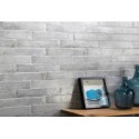 Carrelage bleu brillant sol et mur hexagone 18x20.5cm, barette 7x45cm, carré 11x11cm nattempo atlantic