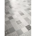 Carrelage salle de bain patchwork metrosign imitation carreau ciment contemporain 20x20cm rectifié R10