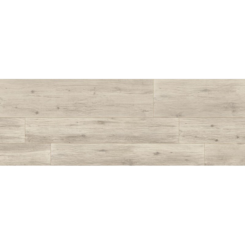 Carrelage imitation parquet blanchi antidérapant R11 avec petits noeud rectifié 20x120x1cm savchalet almond