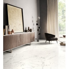 Carrelage imitation marbre blanc onix mat rectifié 60x60cm, 90x90cm et 120x60cm santapuremarble onice white