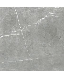 Carrelage imitation marbre GRIS veiné de blanc antidérapant R11 A+B+C, XXL 100x100cm rectifié, Porce1936 marengo.
