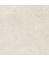Carrelage imitation marbre ivoire veiné de blanc antidérapant R11 A+B+C, XXL 100x100cm rectifié, Porce1936 crema.