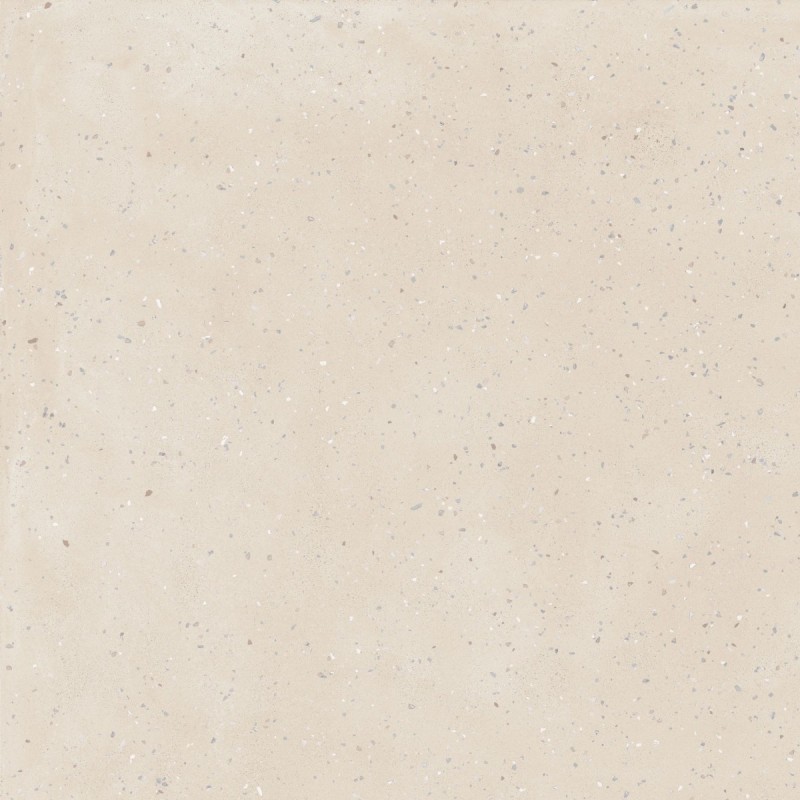 Carrelage imitation terrazzo beige grande épaisseur antidérapant R11 A+B+C 90x90x2cm rectifié, santadeconcrete micro sand