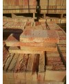 Brique en terre cuite fait main 12x25x5cm vendu par caisse de 360 briques
