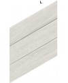Carrelage imitation parquet moderne chevron gris clair 70x40cm realdiamond timber ash chevron