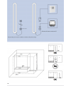 sèche-serviette radiateur électrique design, salle de bain Antpetine droit noir mat 68.5x55cm