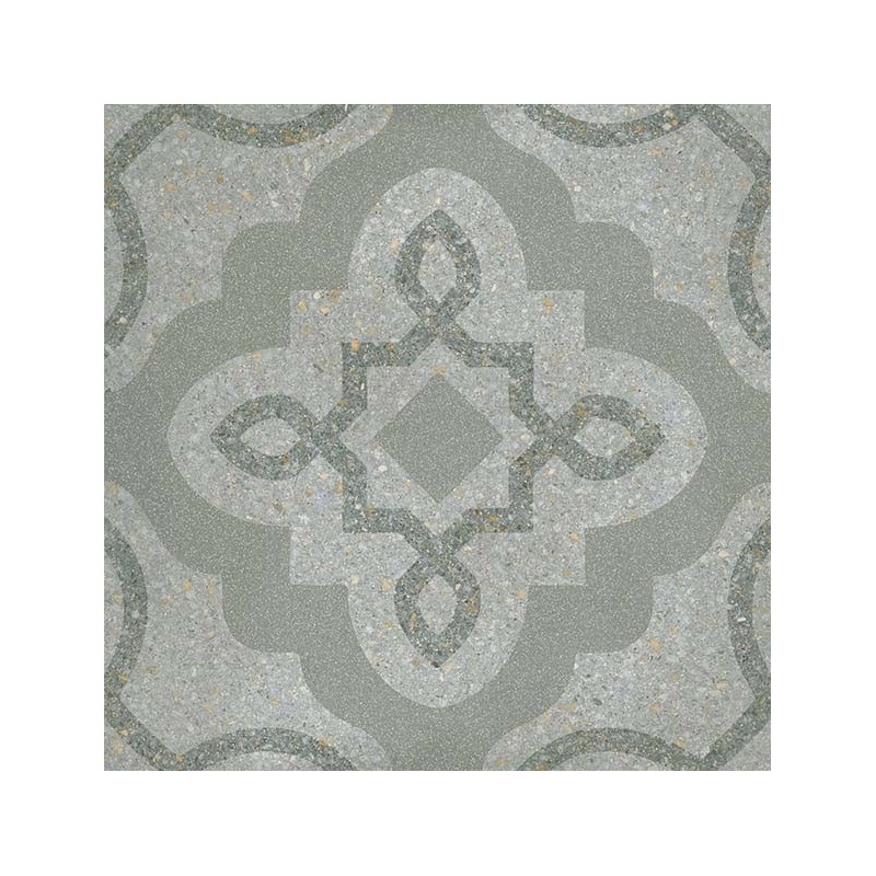 Carrelage imitation carreau ciment decor gris vert 20x20 cm, V tercelo mar