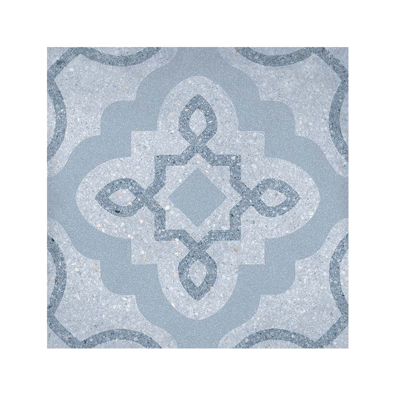 Carrelage imitation carreau ciment decor bleu 20x20 cm, V tercelo nube