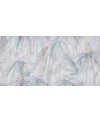 Papier peint en fibre de verre pour mur de salle de bain FROSTY_INKAKDW1901 feuille gris et bleu