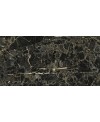 Carrelage imitation marbre noir et or poli brillant rectifié 60x120cm, apegolden black