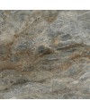 Carrelage imitation marbre gris veiné poli brillant, salon, XXL 98x98cm rectifié, Porce1847 atlantis