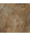 Carrelage imitation marbre marron veiné poli brillant, salon, XXL 98x98cm rectifié, Porce1846 caramel