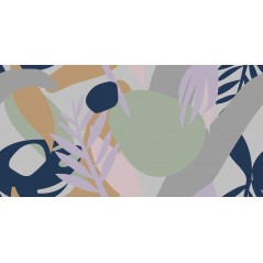 Papier peint vinyle pour mur de salle de bain MESSY_JUNGLE_INKBDUZ1901 jungle