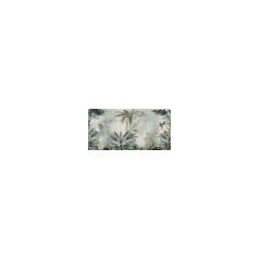 Papier peint vinyle pour mur de salle de bain MONTSALVAT_INKOVOT19 jungle au perroquet