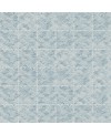 Carrelage imitation carreau de ciment décor bleu mat 20x20cm V olivia m