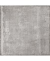 Carrelage imitation béton brut mat gris foncé salle de bain, rectifié, Santaform gris