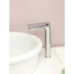 mitigeur lavabo rond réhaussé KH k2202 chromé