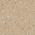 Carrelage imitation terrazzo teinté dans la masse, sur fond moutarde rectifié 59.3x59.3, 80x80, 120x120cm Vjanty mostaza