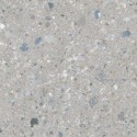 Carrelage imitation terrazzo teinté dans la masse, sur fond gris clair rectifié 59.3x59.3, 80x80, 120x120cm Vjanty ceniza