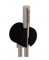 Duplex: douchette + support douche, socle marbre noir: chromé, blanc mat, noir mat, or, or rose, nickel brossé IMR022