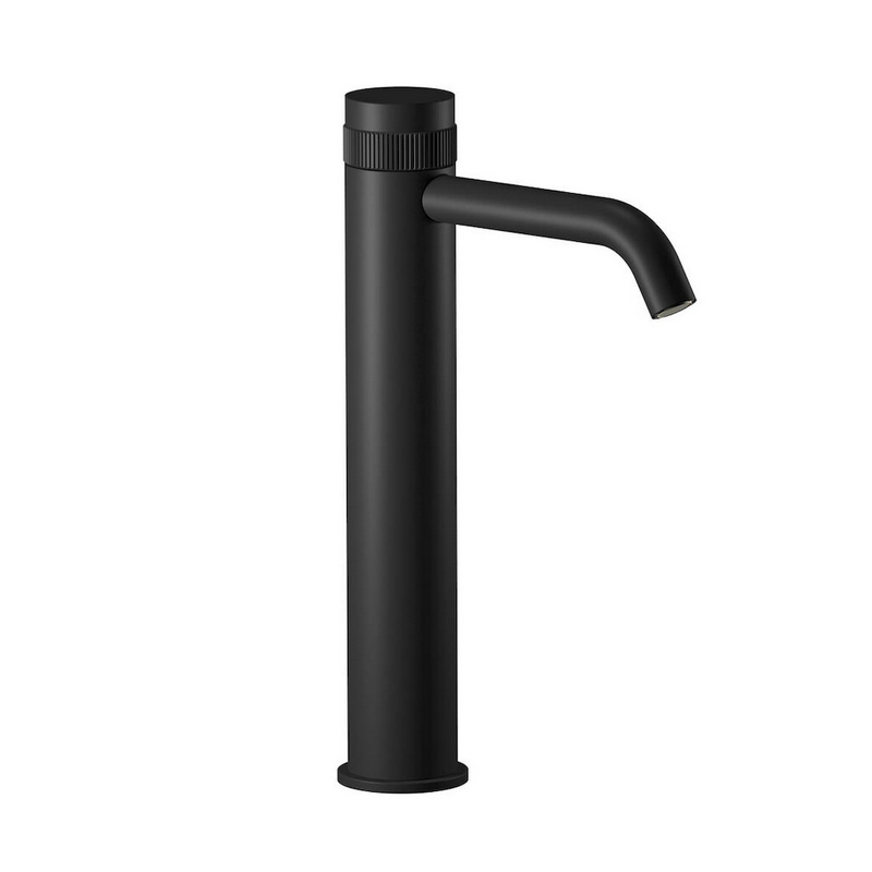 Mitigeur lavabo hydroprogressif haut à poser en laiton: chromé, noir mat, or, or rose, nickel brossé RX202