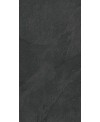 Carrelage imitation pierre noire bouchardé 60x120cm rectifié, santamustang black antidérapant R11 A+B+C