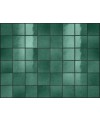 Carrelage effet zellige vert brillant nuancé, grès cérame piscine, salle de bain, 10x10cm, 5x5cm voriflessi emeraude