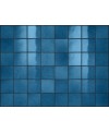 Carrelage effet zellige bleu brillant nuancé, grès cérame piscine, salle de bain, 10x10cm, 5x5cm voriflessi saphir