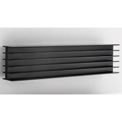 Radiateur eau chaude design horizontal moderne blanc mat antTTO