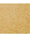 Mosaique jaune orangé brillant, sol et mur, 1.2x1.2cm et 2.5x2.5cm apanthologia 29 sur trame 30x30cm