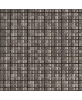 Mosaique gris foncé brillant, nuancé, sol et mur, salle de bain, 1.2x1.2cm et 2.5x2.5cm apanthologia 4 sur trame 30x30cm