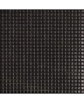 Mosaique noir brillant, nuancé, sol et mur, salle de bain, 1.2x1.2cm et 2.5x2.5cm apanthologia 10 sur trame 30x30cm