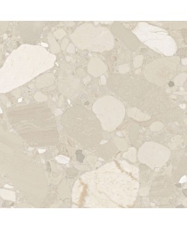 Carrelage imitation terrazzo uni beige mat rectifié 60x60cm, 60x120cm, Géocolorado beige
