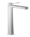 Mitigeur lavabo à poser haut bonde clic clac: chromé, noir mat, blanc mat, couleur or, or rose, nickel brossé IB WA202