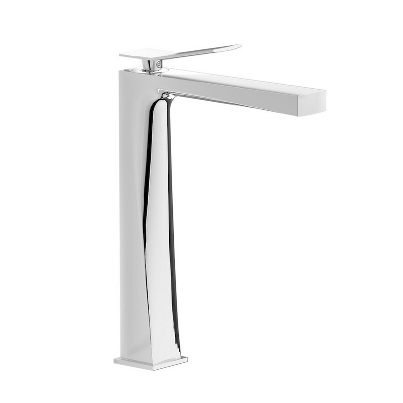 Mitigeur lavabo à poser haut bonde clic clac: chromé, noir mat, blanc mat, couleur or, or rose, nickel brossé IB WA202