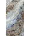 Carrelage imitation marbre bleu poli brillant rectifié 90x180, 89x89, 60x120, 30x60cm, santamystic ocean