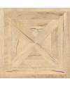 Carrelage imitation panneau bois en croix craquelé clair vieilli sol et mur 90x90cm rectifié, santaricordi charm1
