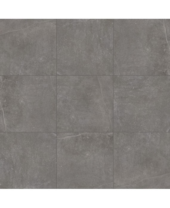 Carrelage gris foncé rectifié sol et mur, imitation béton, 60x60cm, 60x120cm, 80x80cm proquarry anthracite