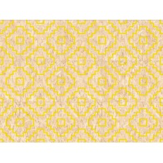 Carrelage imitation bois aggloméré décoré jaune mat, décor, 59.3x59.3cm rectifié, R10, V seriaki naturel amarillo