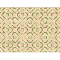 Carrelage imitation bois aggloméré décoré vert mat, décor, 59.3x59.3cm rectifié, R10, V seriaki naturel vert