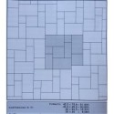 Carrelage imitation travertin beige opus nuancé mat 45.3x75.8cm, 45.3x45.3cm, 30x60.5cm, 30x30cm edimsénanque mélangé